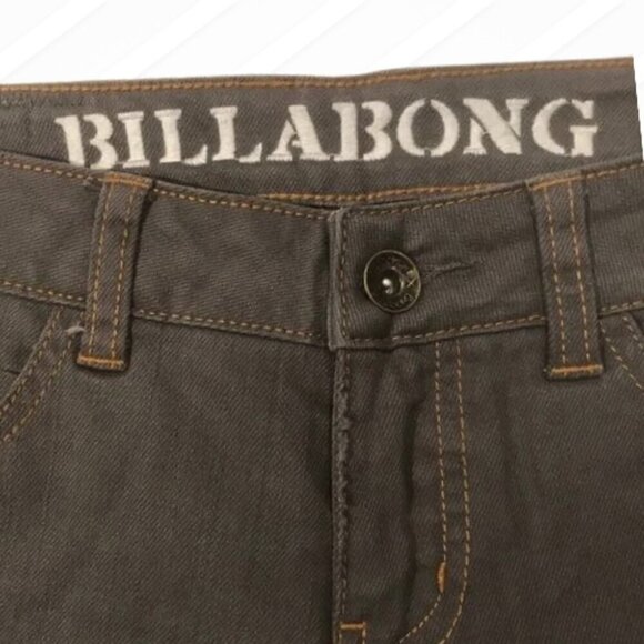 NEW BILLABONG Ombré Two Tone Zip Fly Skater Jeans Grunge Gray Black size 5 NWOT - Picture 5 of 16